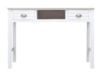 Buffet Blanc 108x45x76 cm Bois de Paulownia massif 23392BJBO