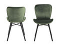 Bohometop Chaise de salle à manger vert sapin. 83751ICNP