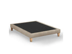 Sommier déco tapissier beige sable - Bohometop 180x200 75347DEGR