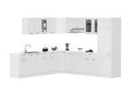 Nidchicshop Armoire de cuisine Largeur 30 cm Porte en bois Armoire suspendue Cuisine Meubles de cuisine Landhaus Colura 55189AEHX