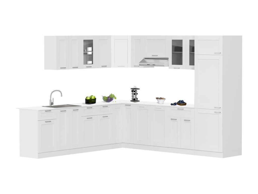 Nidchicshop Armoire de cuisine Largeur 30 cm Porte en bois Armoire suspendue Cuisine Meubles de cuisine Landhaus Colura 55189AEHX