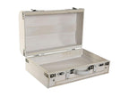 Set de 2 coffres de rangement en polyester blanc 82147XCIP
