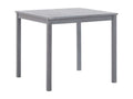 Ensemble à manger de jardin 5 pcs Bois d'Nidchicshop massif Gris 48239BKIZ