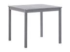 Ensemble à manger de jardin 5 pcs Bois d'Nidchicshop massif Gris 48239BKIZ