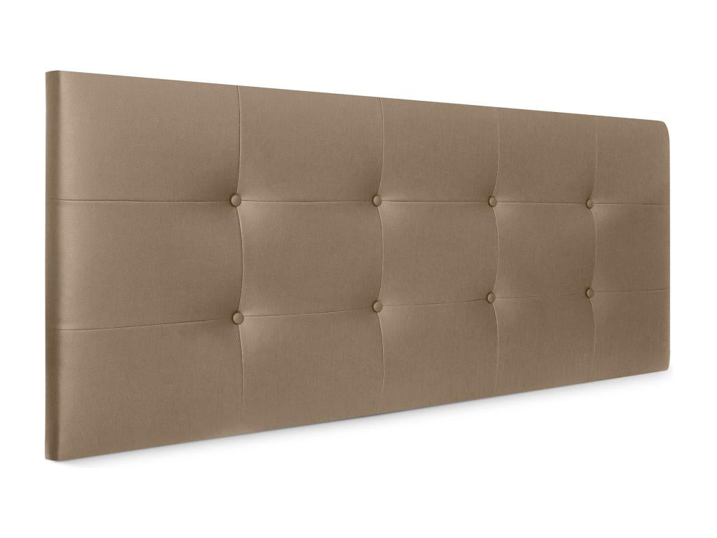 Nidchicshop Tête de lit en Similicuir Capitonné 150x60cm Lits 150 - Marron Clair 76297SEDO