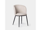 Chaise de salle à manger en tissu beige 51x80 cm-Calmetop 53516SZEU