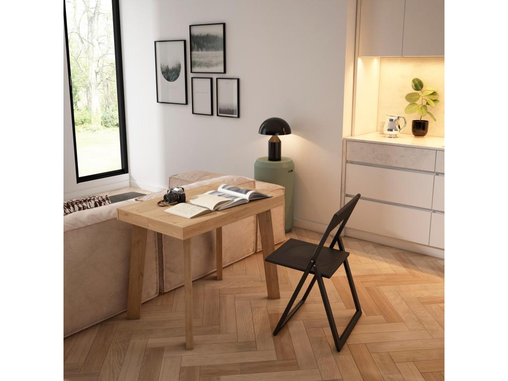 Table console extensible 300 Pour 14 personnes Pieds en bois 68504LPLL