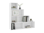 Bibliothèque-Séparateur de pièce Blanc 155x24x160 15172VBJX