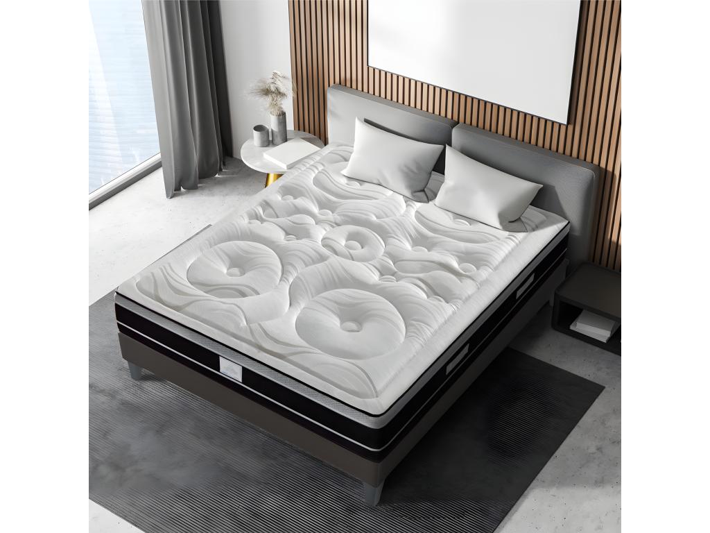 Bohometop - Matelas Bohometop 90x190 cm - Ressorts ensachés / Mémoire de forme 44025SCUY