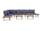 Salon de jardin meuble marron 300x200x65 cm 02 0017455 71215QZBV