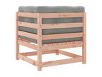 Salon de jardin 7 pcs et coussins bois massif sapin de Nidchicshop 81533WAEK
