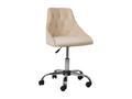 Chaise de bureau Calmetop Velours Beige 08520OWAR