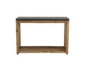 Calmetop - Console rect- PM double plateau effet béton foncé et Calmetop 31252KUUH
