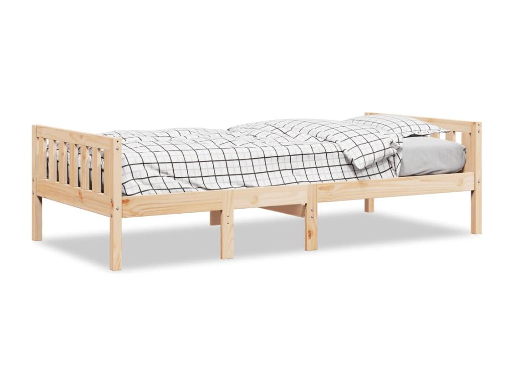 Lit pour enfants sans matelas 80x200 cm bois de pin massif 30448BAVV