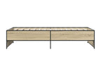 Cadre de lit sans matelas chêne Calmetop 100x200 cm 83628JIKY