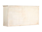 Buffet Blanc 160x40x80 cm Bois de manguier massif 10746VPZZ