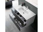 Ensemble de salle de bain 4 pièces Nidchicshop brun foncé 61030EGXM