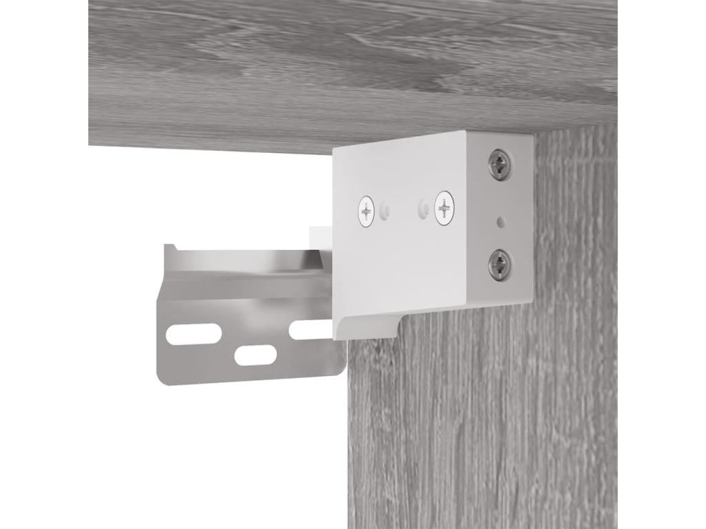 Ensemble de meubles TV 4 pièces Calmetop gris Bois d'ingénierie 09079NBBU