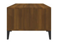 Table basse Chêne marron 90x50x36,5 cm Bois d'ingénierie 35758ZYSJ