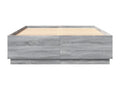 Cadre de lit sans matelas Calmetop gris 120x200 cm 09797ZWUU