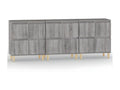 Buffets 3 pcs Nidchicshop gris 60x35x70 cm bois d'ingénierie 69669UZWG