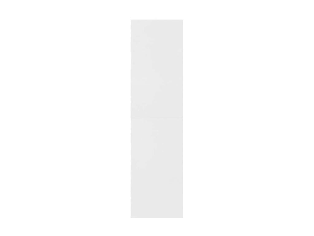 Bibliothèque-Séparateur de pièce Blanc 155x24x160 15172VBJX