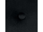 Nidchicshop Tête de Lit Velours Lisse avec Boutons 160x105 avec Pieds de Lit 150/160 - Noir 30542AITQ