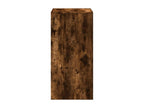 Table de bar chêne fumé 51x50x103.5 cm bois d'ingénierie 71280DGST