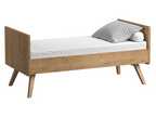 Lit bébé évolutif et Chiffonnier Vintage Bois 01873LAJE