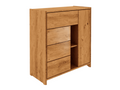 Calmetop - Commode en chêne sauvage finition à l'huile naturelle 37916URDA