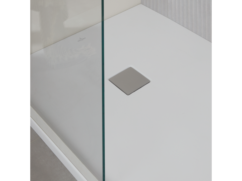 Récepteur 170x90 Calmetop acrylique rectangle nature sable 08639VLOZ