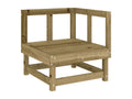 Salon de jardin 8 pcs bois de pin imprégné 12253EBNH