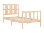 Cadre de lit sans matelas 90x200 cm bois de pin massif 83312LUQM