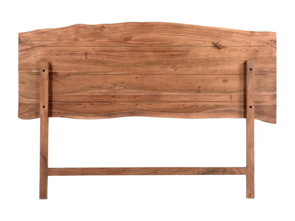 Tête de lit à poser en bois massif L160 cm Nidchicshop 00385UZPD