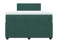 Sommier à Nidchicshop de lit avec matelas vert foncé 120x190 cm 14366VDGE