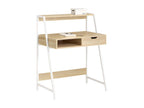 Bureau Informatique Table de Bureau Secrétaire Table Plan de Travail avec tiroir étagère FWT63-N 13711GZAI
