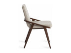 Chaise en bois de frêne et simili cuir Nidchicshop - Lot de 2-Couleur Nidchicshop 82 Nidchicshop 14607CTMK