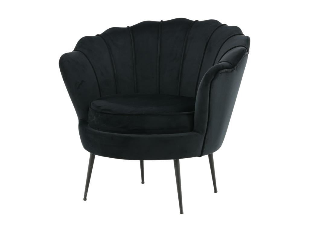 Fauteuil Calmetop 83x77x45 Noir 73007HTYG