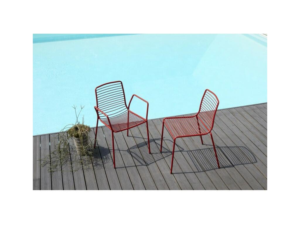 Lot deux chaises d'extérieur Summer 82888CCWD