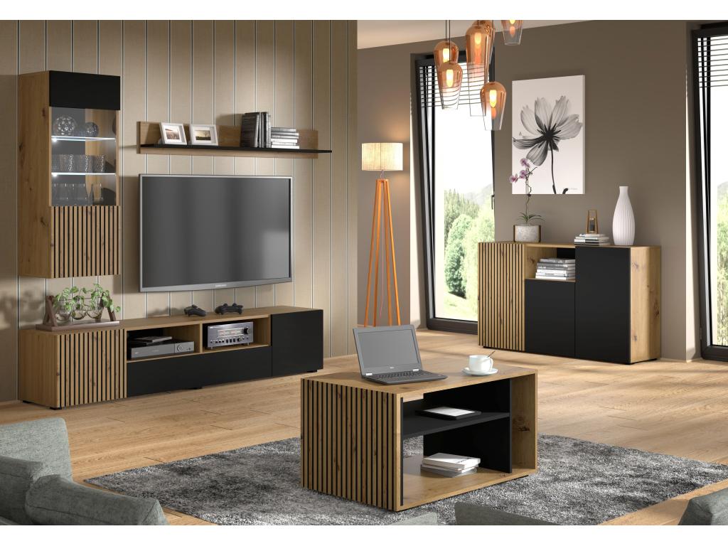 Table basse Nidchicshop CT88 88x55x45 Beige 91078GZDF
