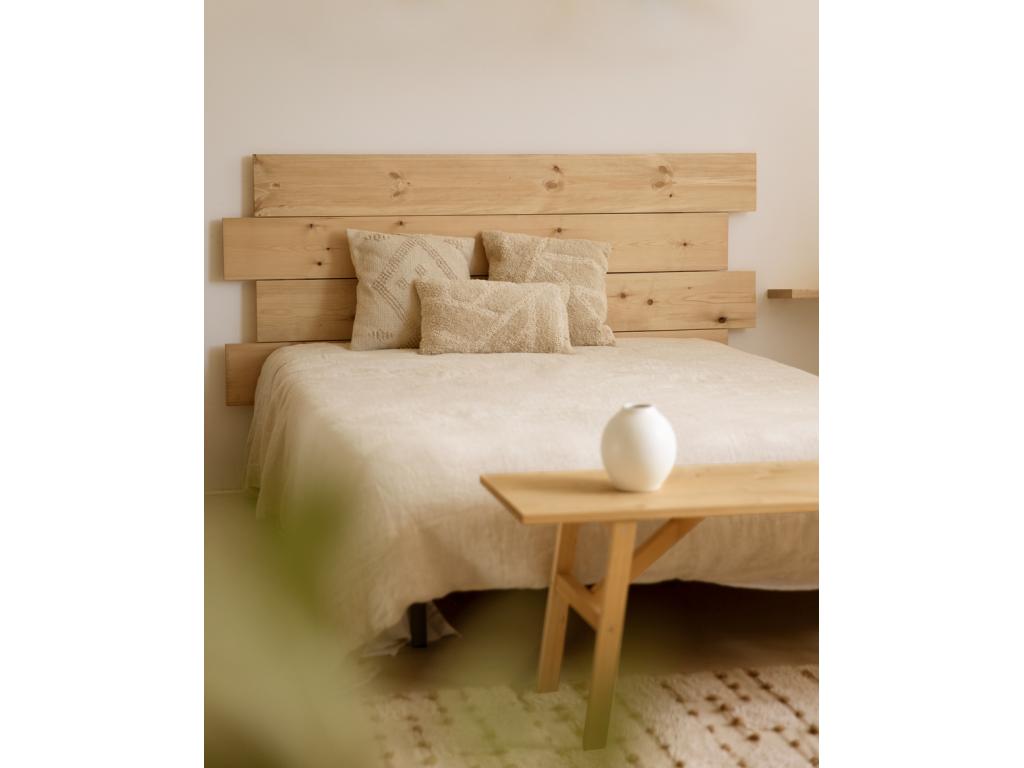 Tête de lit en bois de pin brun clair 160x80cm - Nidchicshop 41627VPWI