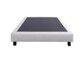 Ensemble Matelas Nidchicshop 26cm ressorts ensachés ferme face été/hiver sommier gris ep20cm oreiller couette Tête de Lit 140x200cm 51925IYXN
