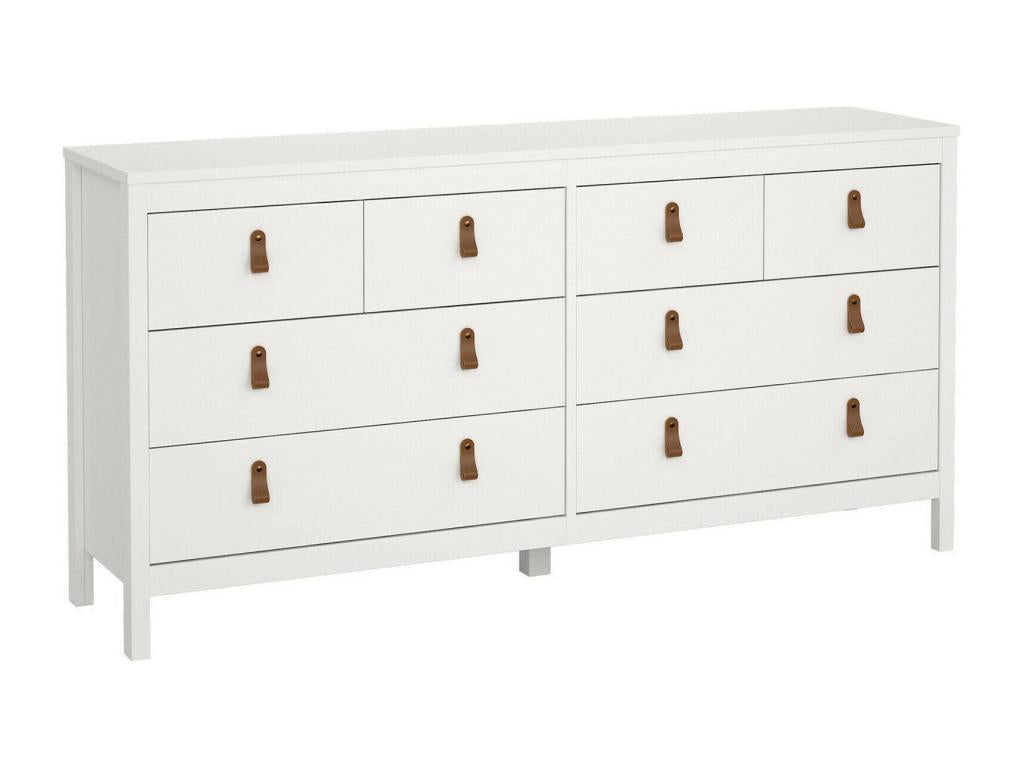 Buffet Nidchicshop Buffet du salon Commode de salon Garde-manger de cuisine 160x38 h80 cm Blanc 12159TURJ