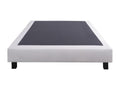Ensemble Matelas 140x190 cm Sérénité 27 cm sommier gris 11210HLTC