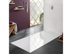 Récepteur 170x90 Calmetop acrylique rectangle nature sable 08639VLOZ