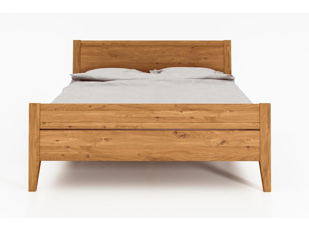 Nidchicshop 8 - Lit 140x200 cm en chêne sauvage huilé naturel 68788HFMH