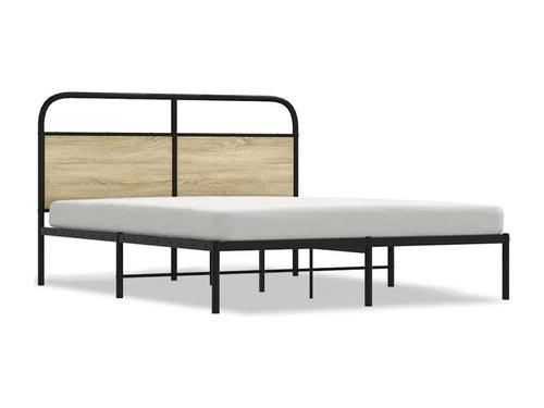 Cadre de lit sans matelas 160x200 cm chêne Nidchicshop 97014AOTJ