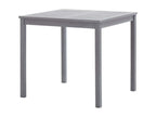 Ensemble à manger de jardin 5 pcs Bois d'Nidchicshop massif Gris 48239BKIZ