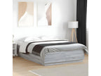 Cadre de lit sans matelas Calmetop gris 120x200 cm 09797ZWUU