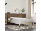 Cadre de lit sans matelas chêne Calmetop 100x200 cm 96543NZCN
